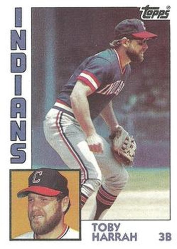 #348 Toby Harrah - Cleveland Indians - 1984 Topps Baseball