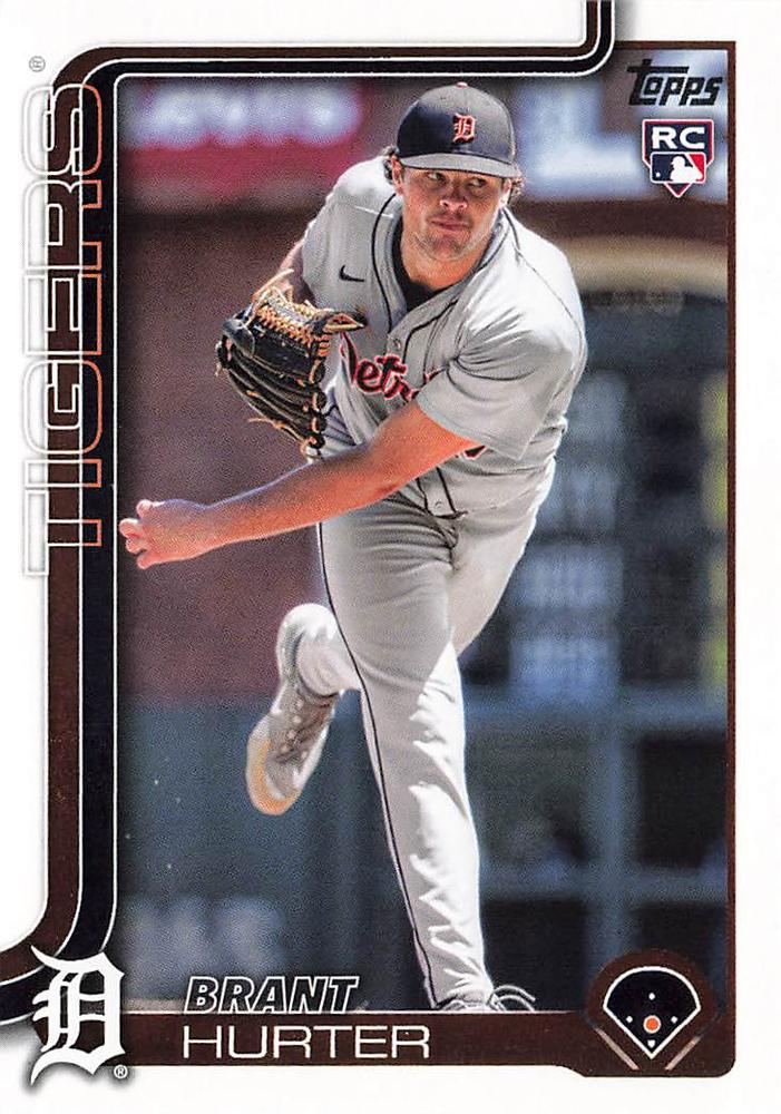 #348 Brant Hurter - Detroit Tigers - 2025 Topps Baseball