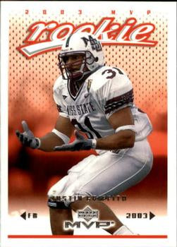 #349 Justin Griffith - Atlanta Falcons - 2003 Upper Deck MVP Football