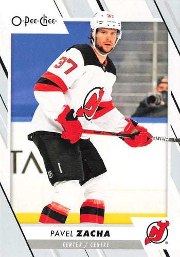 #349 Pavel Zacha - New Jersey Devils - 2023-24 O-Pee-Chee Hockey