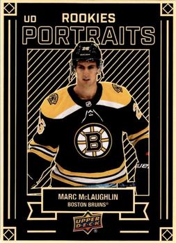 #P-34 Marc McLaughlin - Boston Bruins - 2022-23 Upper Deck - UD Portraits Hockey