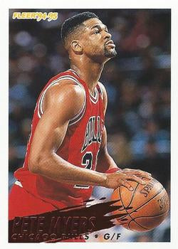 #34 Pete Myers - Chicago Bulls - 1994-95 Fleer Basketball