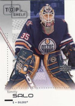 #34 Tommy Salo - Edmonton Oilers - 2002-03 Upper Deck Top Shelf Hockey