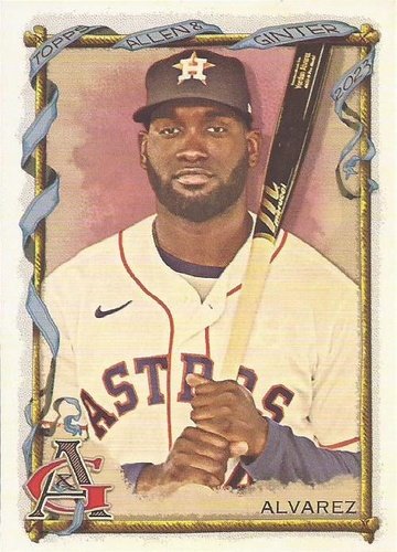 #34 Yordan Alvarez - Houston Astros - 2023 Topps Allen & Ginter Baseball