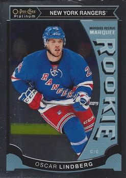#M34 Oscar Lindberg - New York Rangers - 2015-16 O-Pee-Chee Platinum - Marquee Rookies Hockey