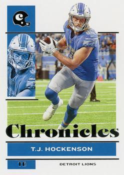#34 T.J. Hockenson - Detroit Lions - 2021 Panini Chronicles Football