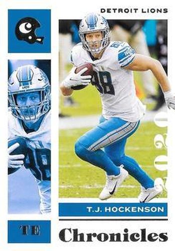 #34 T.J. Hockenson - Detroit Lions - 2020 Panini Chronicles Football