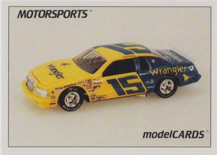 #34 Dale Earnhardt - Bud Moore Engineering -1991 Motorsports Modelcards Racing