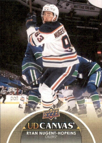 #C34 Ryan Nugent-Hopkins - Edmonton Oilers - 2021-22 Upper Deck - UD Canvas Hockey