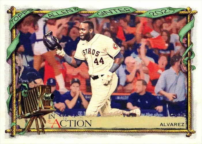 #34b Yordan Alvarez - Houston Astros - 2023 Topps Allen & Ginter Baseball