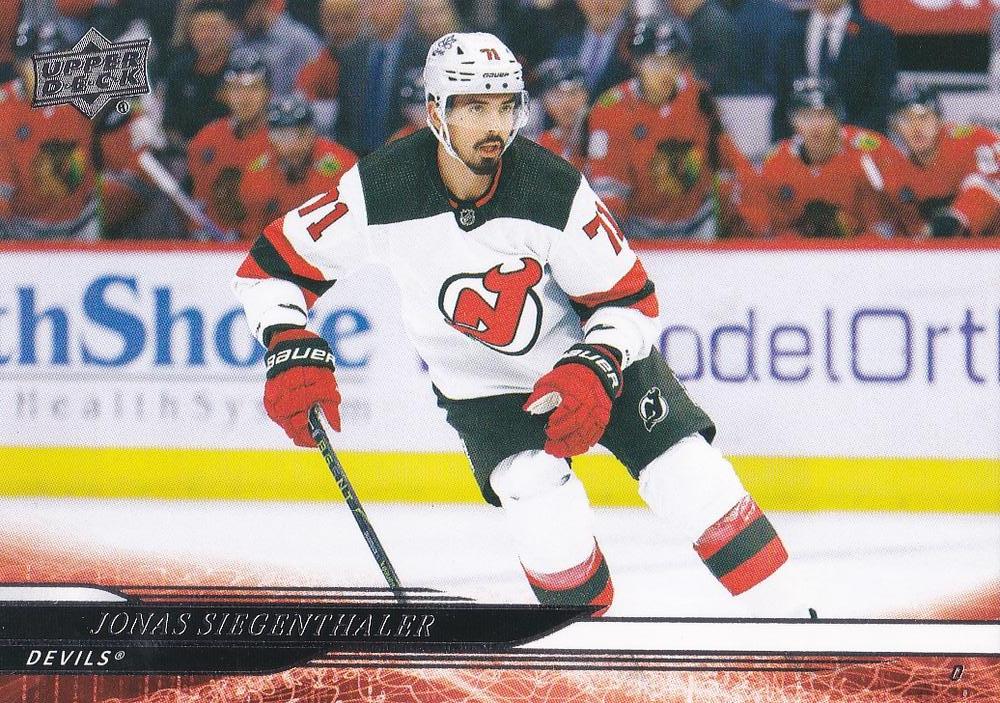 #350 Jonas Siegenthaler - New Jersey Devils - 2024-25 Upper Deck Hockey