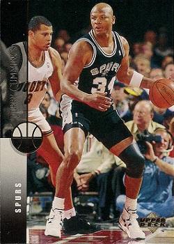 #350 Terry Cummings - San Antonio Spurs - 1994-95 Upper Deck Basketball