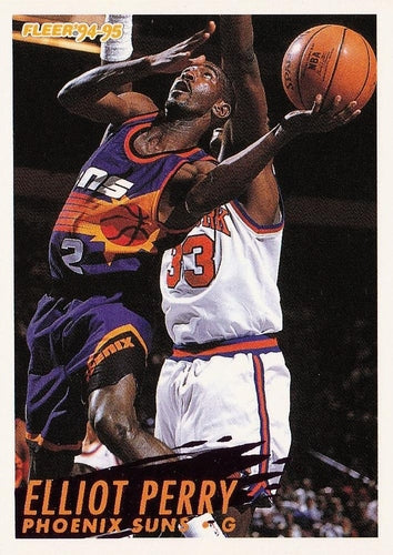 #350 Elliot Perry - Phoenix Suns - 1994-95 Fleer Basketball