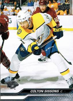 #350 Colton Sissons - Nashville Predators -2023-24 Upper Deck Hockey