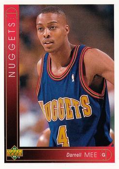 #350 Darnell Mee - Denver Nuggets - 1993-94 Upper Deck Basketball