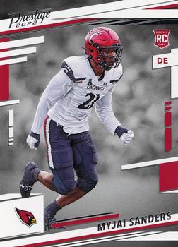 #350 Myjai Sanders - Arizona Cardinals - 2022 Panini Prestige Football