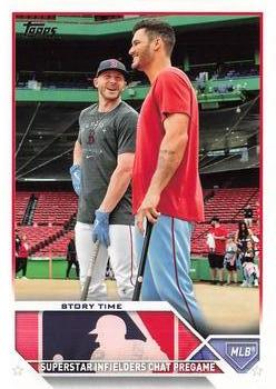 #351 Story Time - Boston Red Sox / St. Louis Cardinals - 2023 Topps Baseball