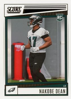 #351 Nakobe Dean - Philadelphia Eagles - 2022 Score Football