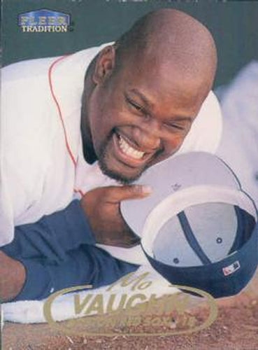 #351 Mo Vaughn - Boston Red Sox - 1998 Fleer Tradition Baseball