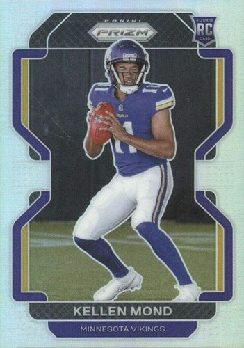 #351 Kellen Mond - Minnesota Vikings - 2021 Panini Prizm - Silver Football