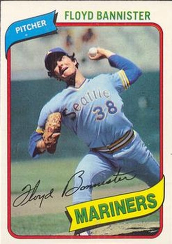 #352 Floyd Bannister - Seattle Mariners - 1980 O-Pee-Chee Baseball