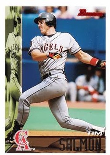 #353 Tim Salmon - California Angels - 1995 Bowman Baseball