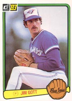 #353 Jim Gott - Toronto Blue Jays - 1983 Donruss Baseball