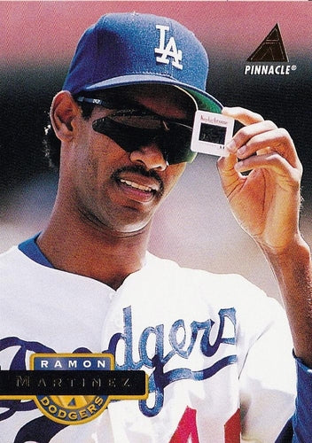 #353 Ramon Martinez - Los Angeles Dodgers - 1994 Pinnacle Baseball