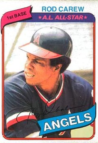 #353 Rod Carew - California Angels - 1980 O-Pee-Chee Baseball