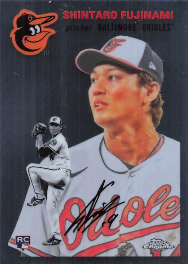 #354 Shintaro Fujinami - Baltimore Orioles - 2023 Topps Chrome Platinum Anniversary Baseball