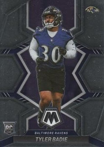 #354 Tyler Badie - Baltimore Ravens - 2022 Panini Mosaic Football
