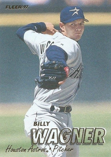 #354 Billy Wagner - Houston Astros - 1997 Fleer Baseball