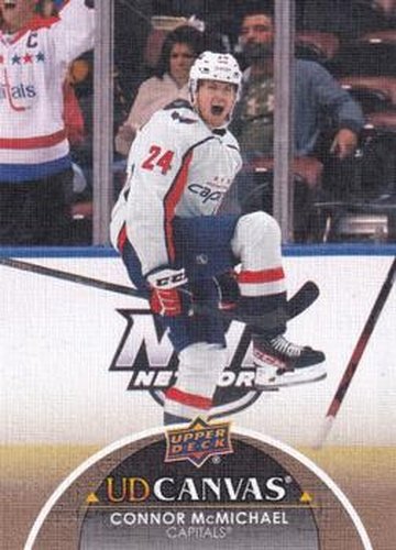 #C355 Connor McMichael - Washington Capitals - 2021-22 Upper Deck - UD Canvas Hockey
