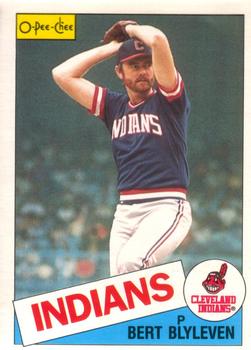 #355 Bert Blyleven - Cleveland Indians - 1985 O-Pee-Chee Baseball