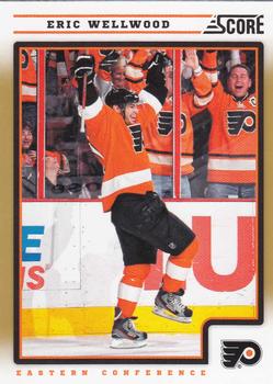 #355 Eric Wellwood - Philadelphia Flyers - 2012-13 Score - Gold Rush Hockey