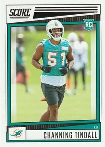#355 Channing Tindall - Miami Dolphins - 2022 Score Football
