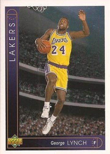#355 George Lynch - Los Angeles Lakers - 1993-94 Upper Deck Basketball