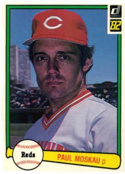 #355 Paul Moskau - Cincinnati Reds - 1982 Donruss Baseball