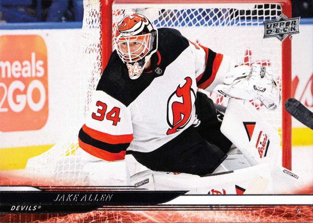 #355 Jake Allen - New Jersey Devils - 2024-25 Upper Deck Hockey