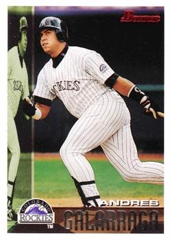 #355 Andres Galarraga - Colorado Rockies - 1995 Bowman Baseball
