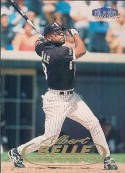 #355 Albert Belle - Chicago White Sox - 1998 Fleer Tradition Baseball
