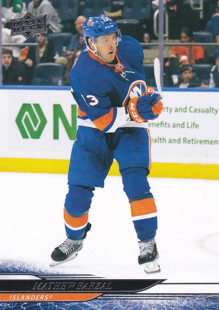 #356 Mathew Barzal - New York Islanders - 2024-25 Upper Deck Hockey