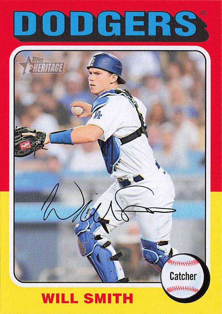 #356 Will Smith - Los Angeles Dodgers - 2024 Topps Heritage Baseball