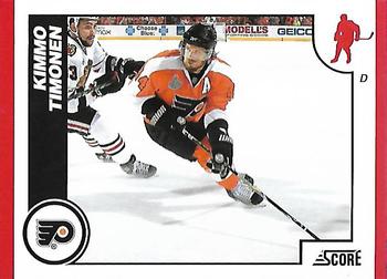 #356 Kimmo Timonen - Philadelphia Flyers - 2010-11 Score Hockey