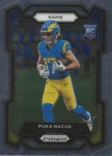 #357 Puka Nacua - Los Angeles Rams - 2023 Panini Prizm Football
