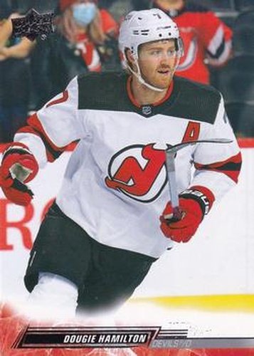 #358 Dougie Hamilton - New Jersey Devils - 2022-23 Upper Deck Hockey