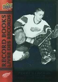 #RB-4 Terry Sawchuk - Detroit Red Wings - 2023 Upper Deck Tim Hortons Legends - Record Books Hockey