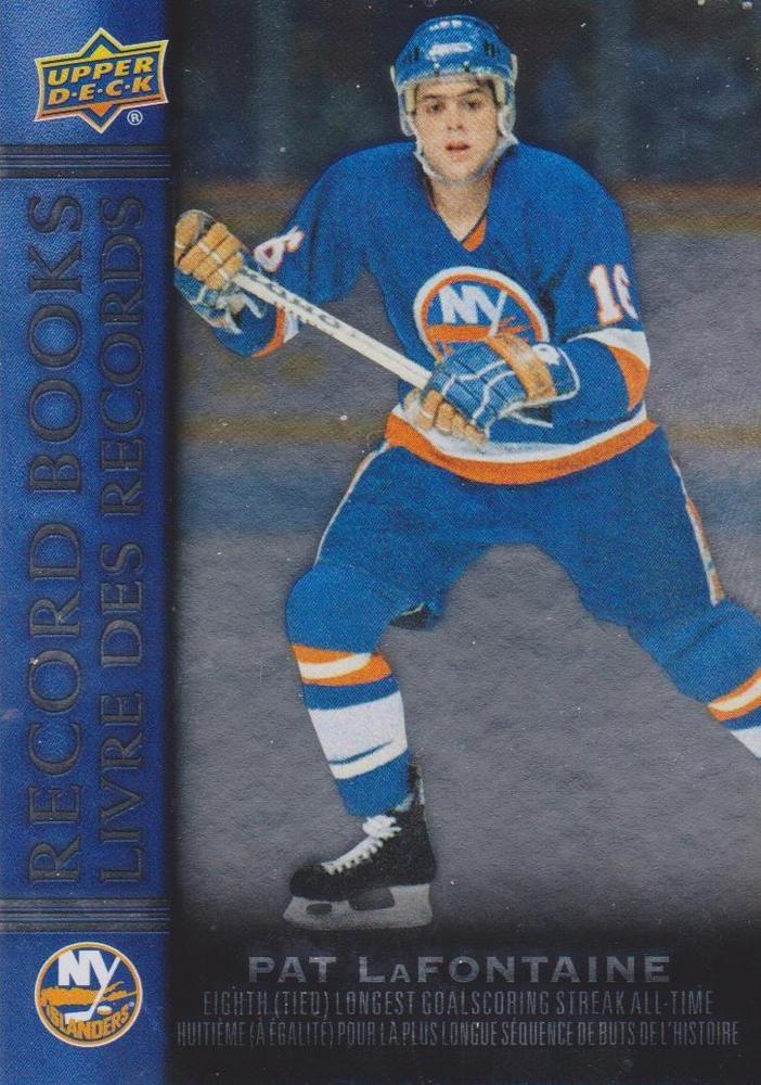 #RB-6 Pat Lafontaine - New York Islanders - 2023 Upper Deck Tim Hortons Legends - Record Books Hockey