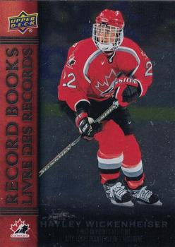 #RB-15 Hayley Wickenheiser - Canada - 2023 Upper Deck Tim Hortons Legends - Record Books Hockey