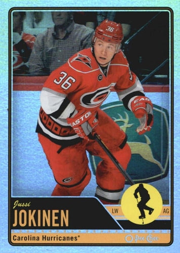#358 Jussi Jokinen - Carolina Hurricanes - 2012-13 O-Pee-Chee - Rainbow Hockey